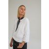 Damske tricko bile 3 4 rukav Basic Tricka