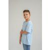detske chlapecke modre tricko klasik Basic Tricka