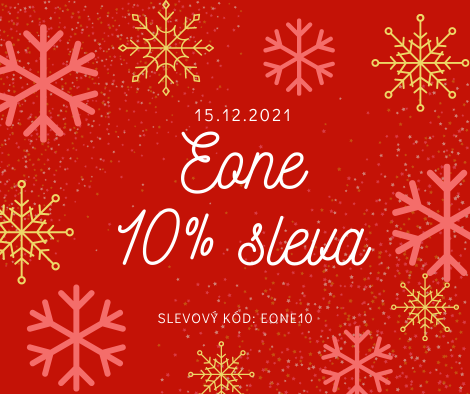 15.12.2021 - sleva na kosmetiku EONE