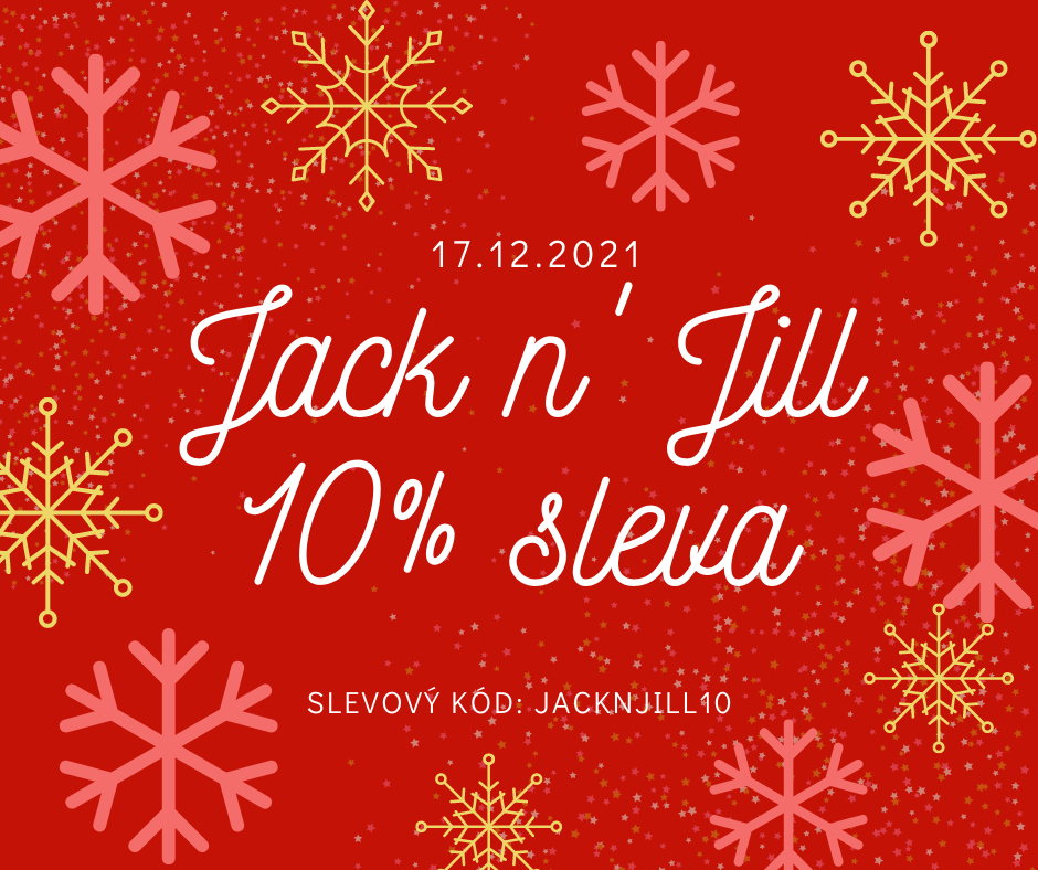 17.12.2021 - Sleva 10 % na produkty přírodní kosmetiky Jack n' Jill
