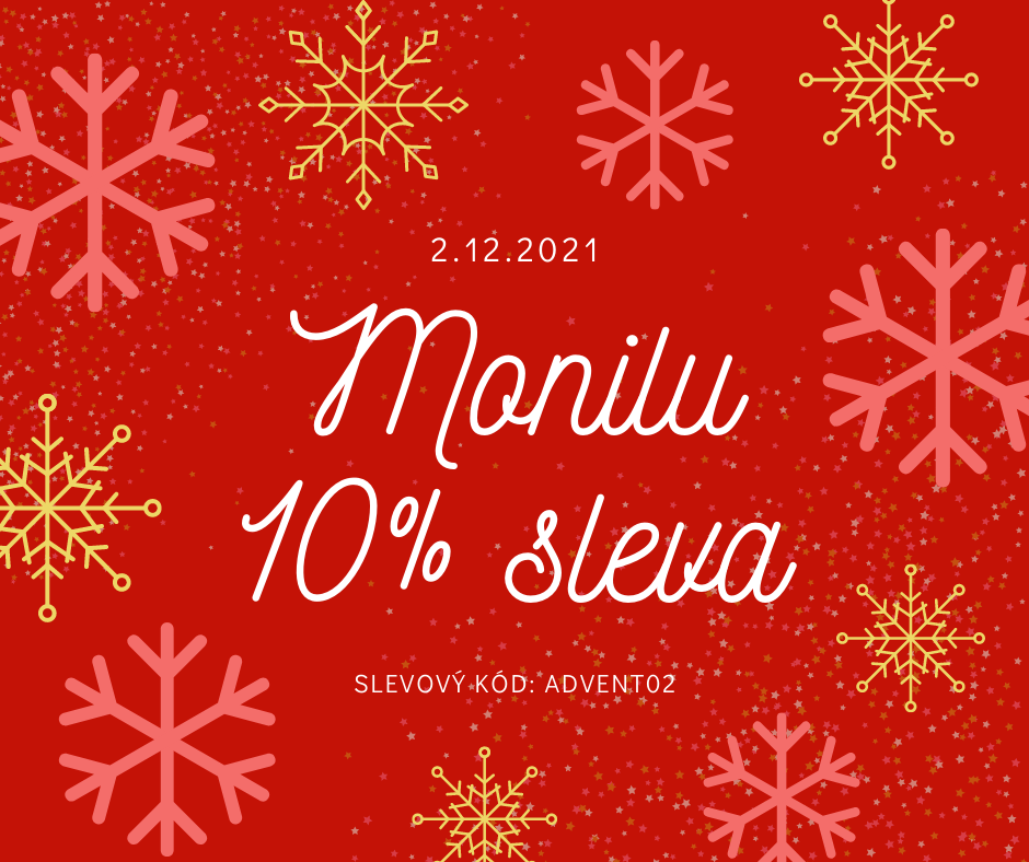 2.12.2021 - sleva na nosítka Monilu