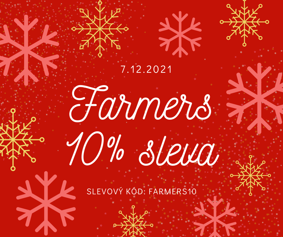 7.12.2021 - Sleva 10 % na oblečení od Farmers