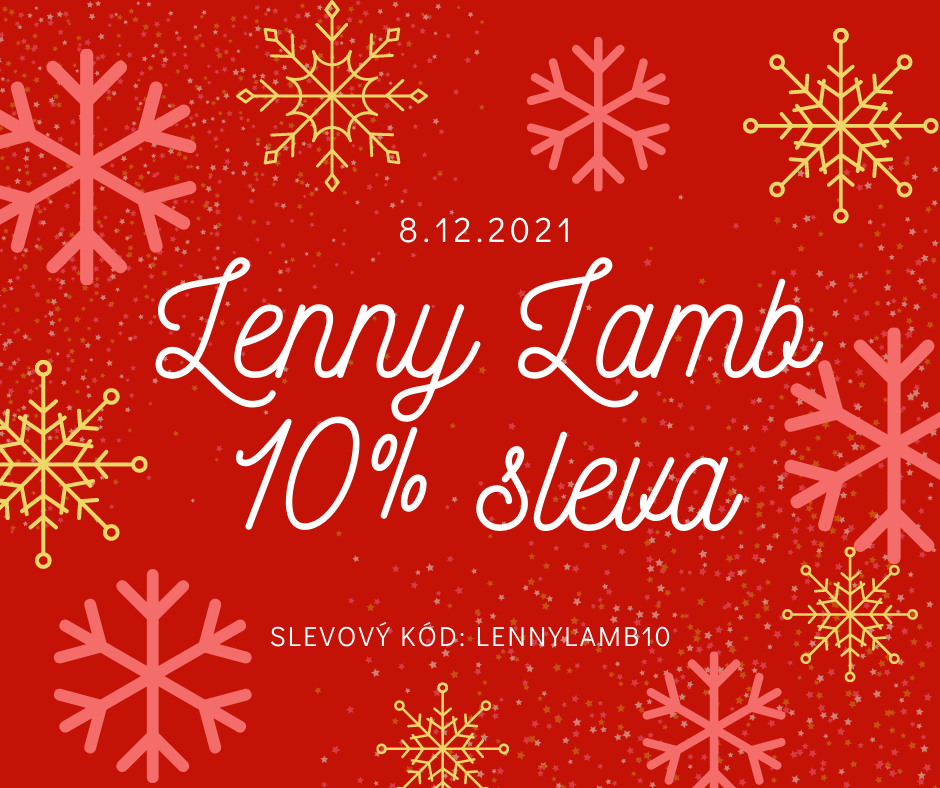 8.12. 2021 - Sleva na nosítka Lenny Lamb