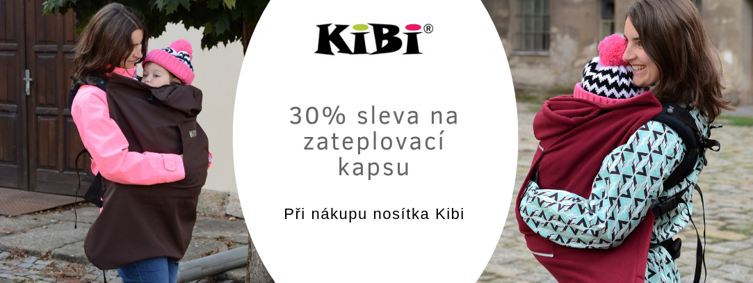 Sleva 30% na kapsy Kibi