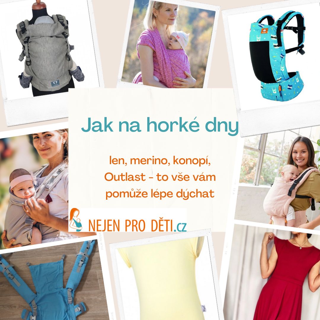 Jak si usnadnit horké dny s miminkem