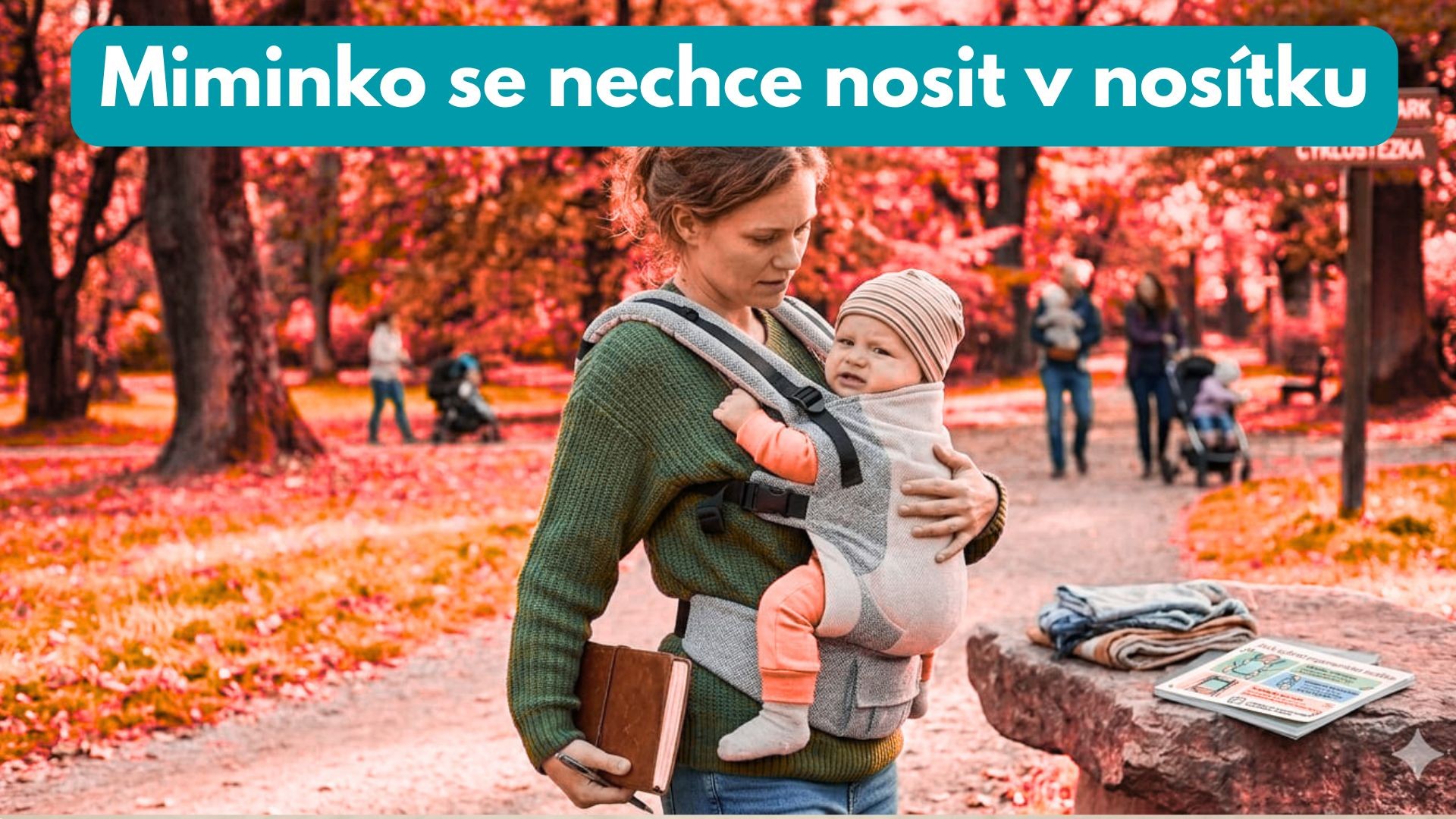 Proč se miminka někdy nechtějí nosit? A znamená to, že nošení nemají ráda?