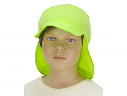 Dětská kšiltovka Fantom letní s plachetkou - zelená