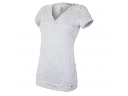 Tričko kojicí Outlast® - šedý melír (Velikost S)