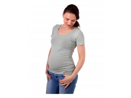 Těhotenské tričko Johanka, krátký rukáv, různé barvy