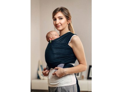 Stretchy/Elastic Baby Sling - Black (Velikost stretchy_wraps_size_l)