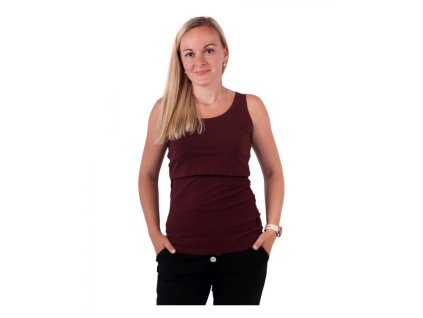Kojicí tílko Kateřina, různé barvy (Velikost S/M, Barva bordo)