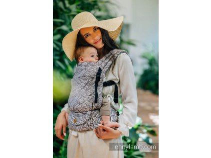 LennyLight Carrier, Standard Size, jacquard weave, 100% bambusová viskóza  - WILD SOUL - GAJUSZ