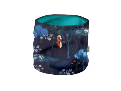 Fleecový nákrčník Unuo (Vzor Autíčka)