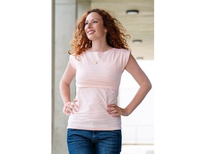 Adaptivní tričko Sofia light pink (Velikost L)