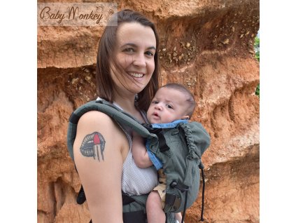 regolo marsupio neonato essential verde