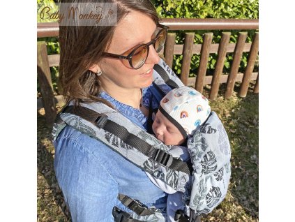 marsupio porta neonato regolo rainforest reverse 1