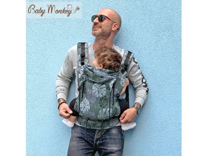 marsupio ergonomico regolo babymonkey rainforest rosemary(2)