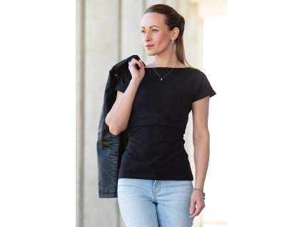 Adaptivní tričko Sofia black (Velikost L)