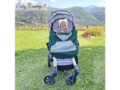 coprigambe passeggino verde willow