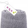 unuo Funkční čepice s kšiltem a plachetkou UV 50+ (doprodej vzorů) (Velikost XS (42 - 44 cm), Vzor Rybky a rybičky tm. modrá)
