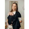 Ring Sling LITTLE HERRINGBONE EBONY BLACK