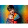 Baby Wrap RAINBOW LOTUS (Velikost 5,2 m)