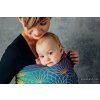 Baby Wrap RAINBOW LOTUS (Velikost 5,2 m)