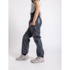 Unuo, Dětské softshellové kalhoty bez zateplení Basic, různé barvy (Velikost 98/104, Barva Ostružinová, Jednorožci)