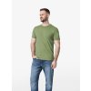 AGEN Pánské tričko světlá khaki (Velikost S)