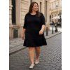 ADA Dámské šaty černé (Velikost 36)
