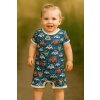 Dětský letní overal BAMBUS, veselé houkačky (Velikost 92)