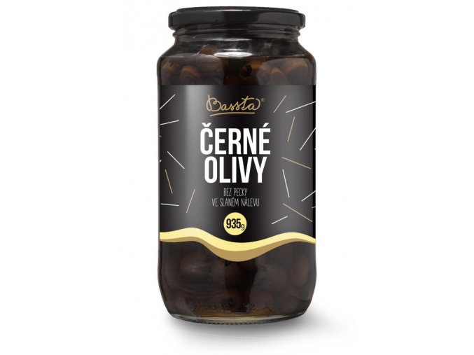 Olivy černé krájené 920g