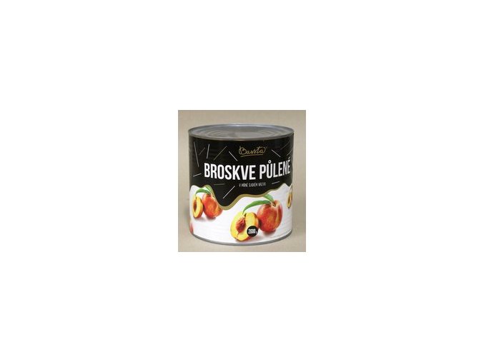 Broskve půlené 2600g