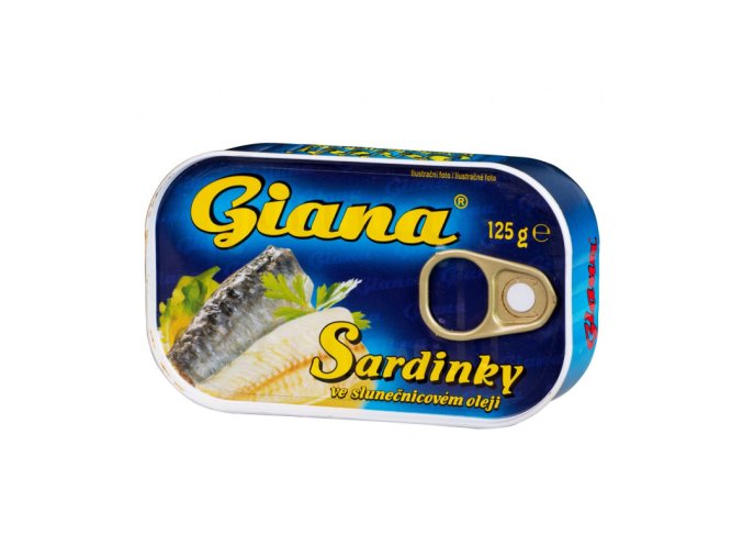 sardinky v oleji easy open 125g