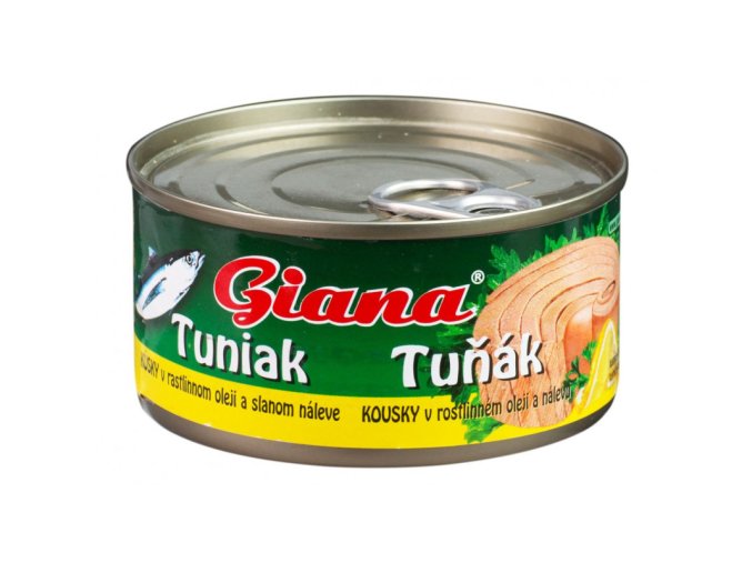 tunak kousky v oleji 185g