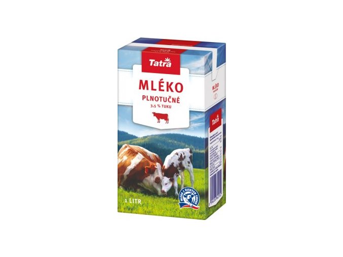 mléko plnotučné