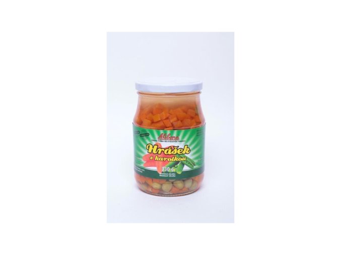 hrasek s karotkou 330g