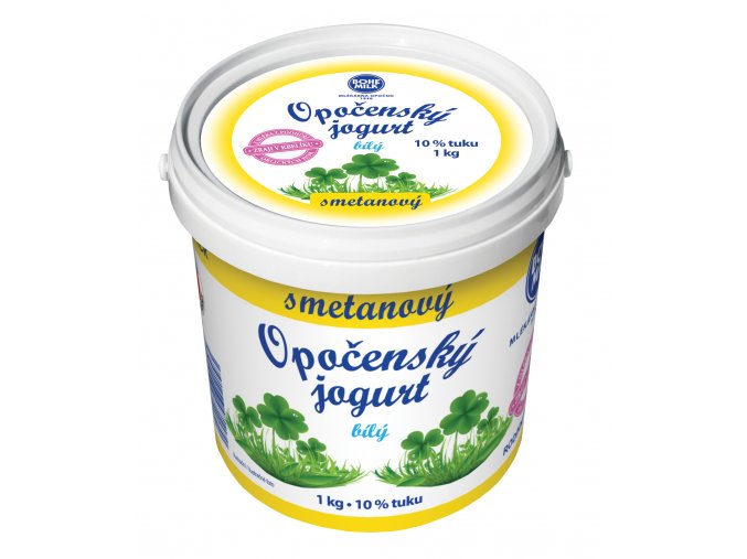 Smetanový Opočenský jogurt bílý 1 kg