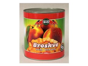 Broskve kousky 3000ml