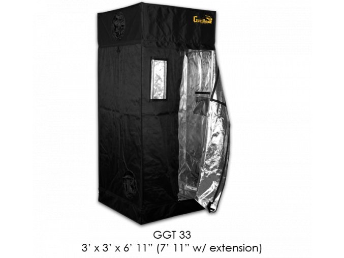 Gorilla Grow Tent 92x92x210-240 cm