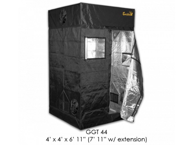 Gorilla Grow Tent 122x122x210-240 cm