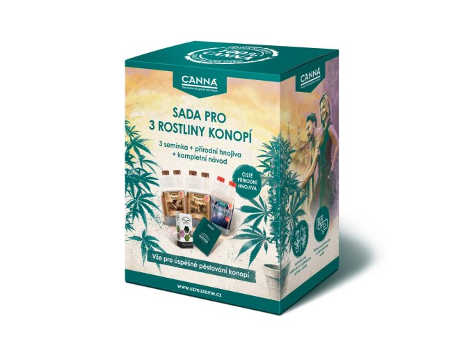 canna starter sada pro 3 rostliny