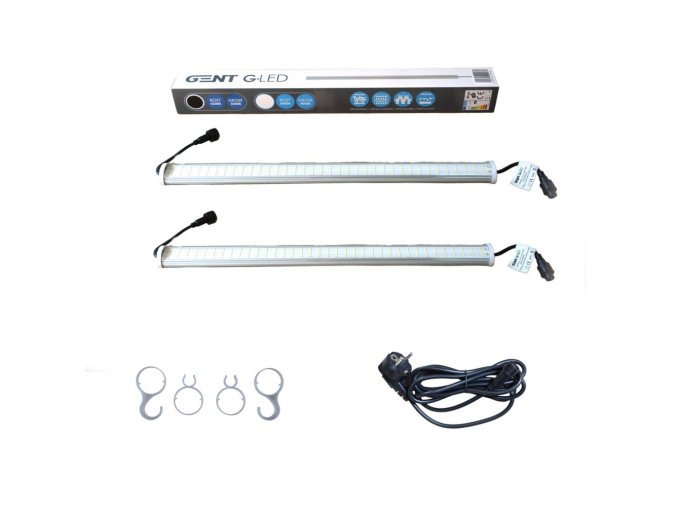 GENT G-LED 26W Linkable x2, na růst 6500K, včetně napájecího kabelu