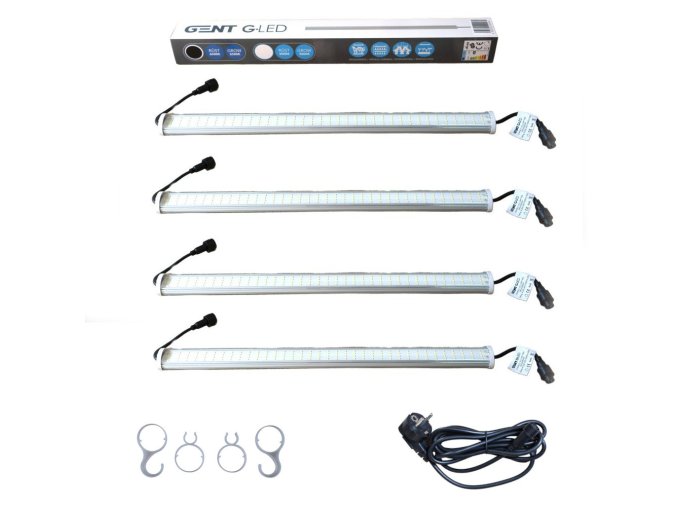 GENT G-LED 26W Linkable x4, na růst 6500K, včetně napájecího kabelu