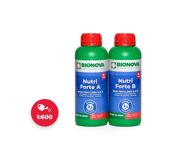 Nutri Forte A B Set 2x1L Bionova main fertilizer