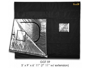 Gorilla Grow Tent 274x152x210-240 cm