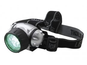 LED Headlight - čelovka zelená