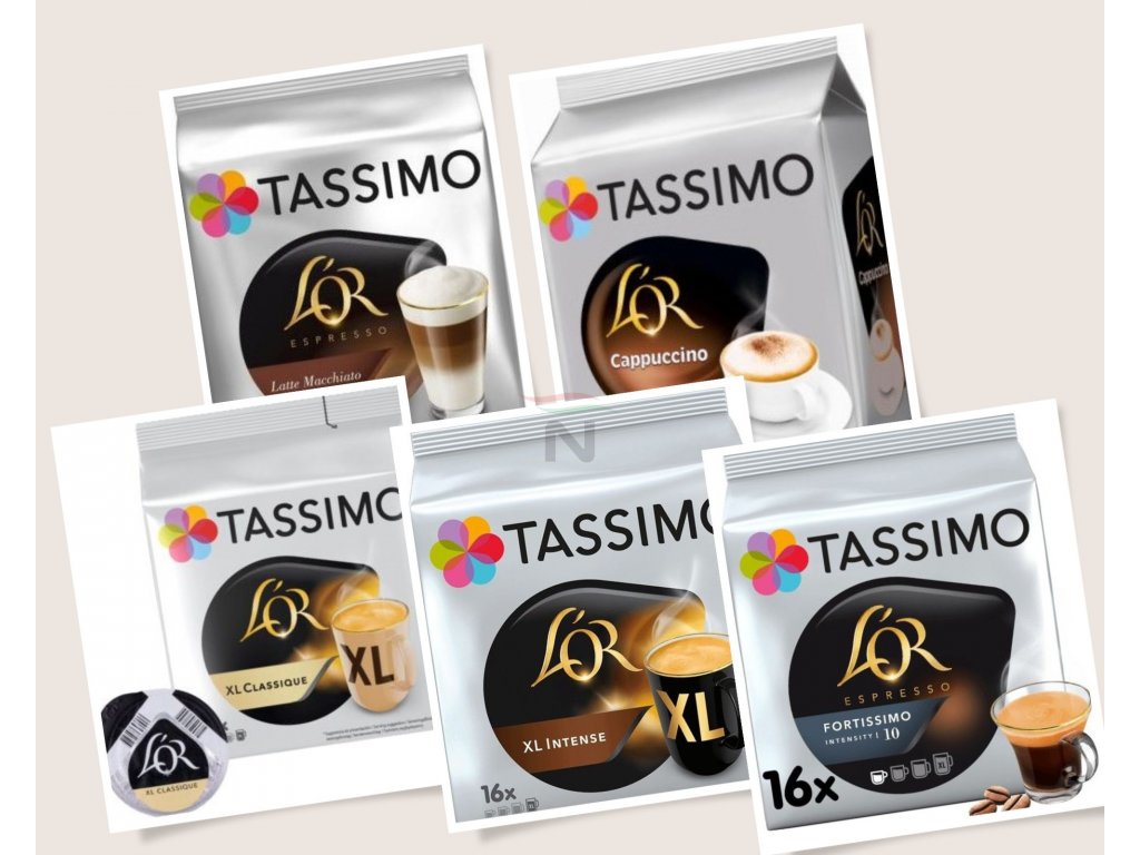 Cappuccino Tassimo - kalorie, kJ a nutriční hodnoty