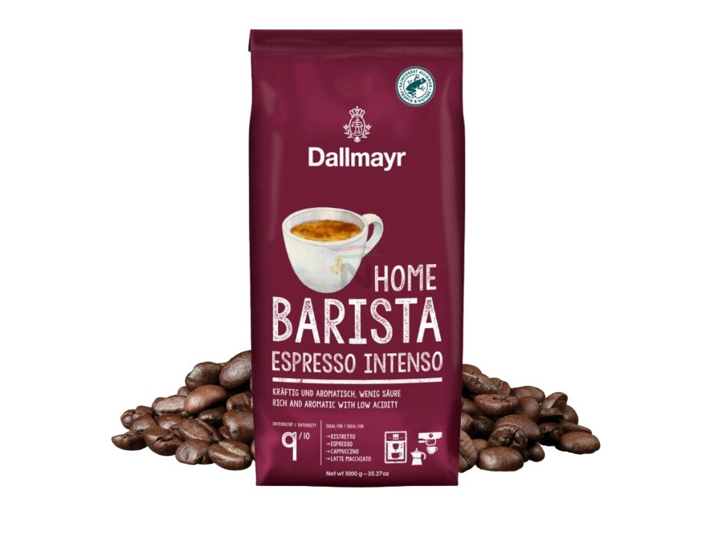 Dallmayr Home Barista Espresso Intenso káva 1 Kč ⇒ 259 kg - káva Dallmayr ✔️ zrnková zrnková