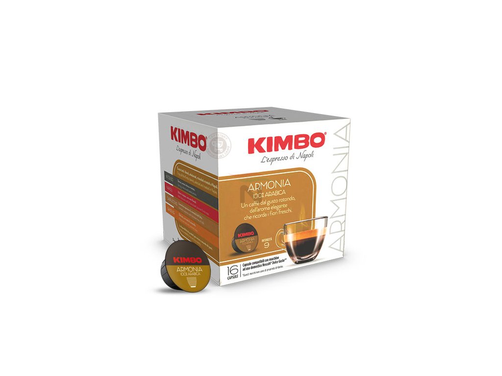 Café KIMBO Armonia Arabica x16 Compatible Dolce Gusto